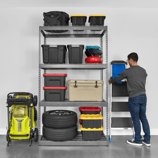 SafeRacks 24" x 48" x 84" Heavy Duty Standing Shelving