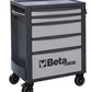 Beta RSC24 Heavy Duty Rolling Tool Cabinet, 5 Drawers
