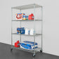 SafeRacks 4-Tier Wire Shelving (24" x 48" x 72")