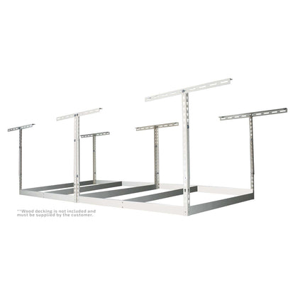 SafeRacks 4' x 8' Overhead Garage Storage Rack Frame Kit