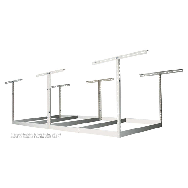 SafeRacks 4' x 8' Overhead Garage Storage Rack Frame Kit